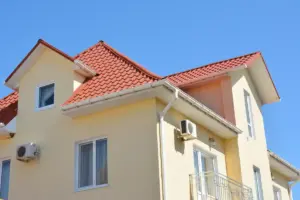 Technisch einwandfreie Fassadenfläche
